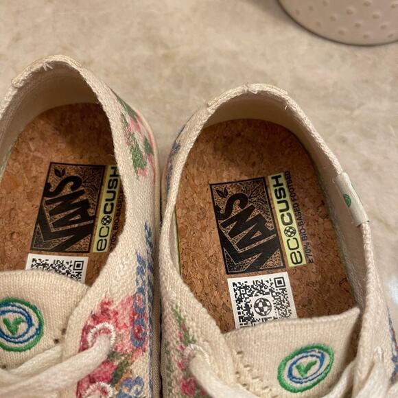 Vans circle vee Eco Theory shoes 7-1/2 NEW - Picture 9 of 10